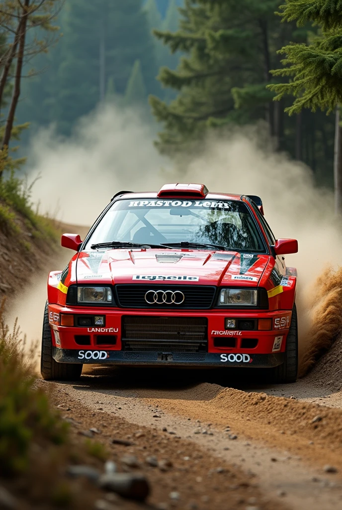 Audi a4 turbo rally edtion from year 1998


