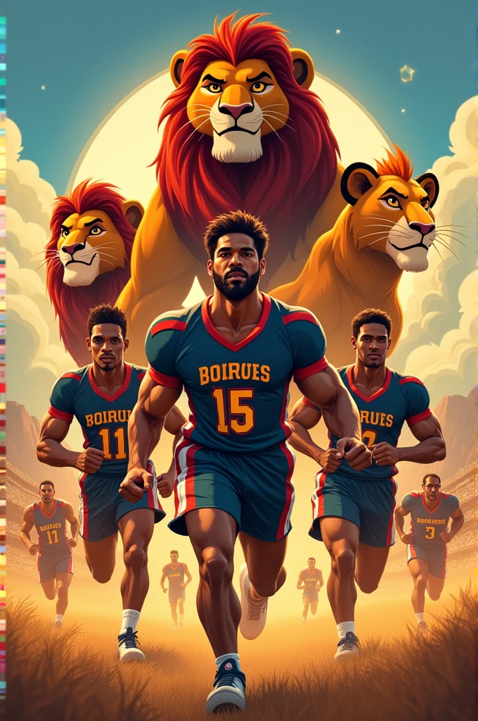 Sports teams with the Lion King team