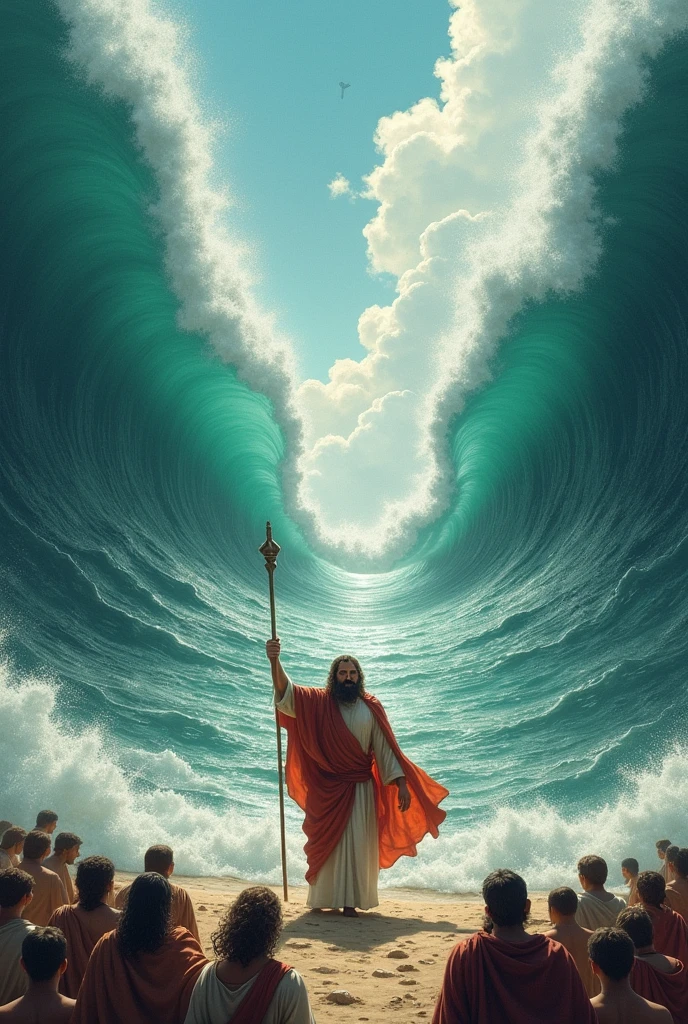 MOÏSE DEVANT LA MER ROUGE