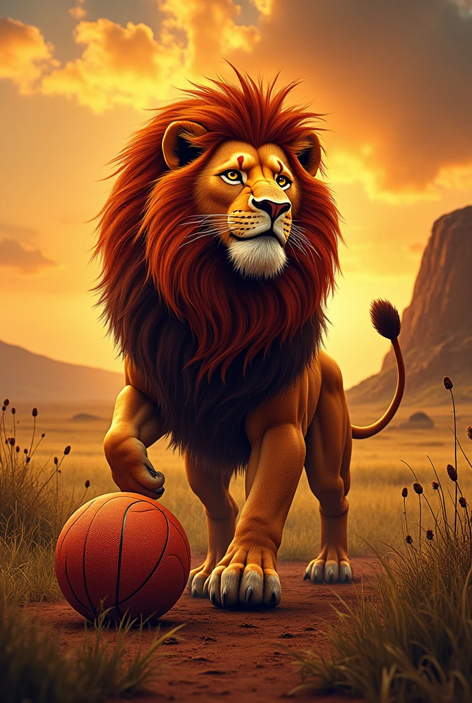 Lion King themed sports equipment