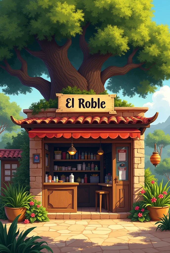Advertising for Kiosk El Roble