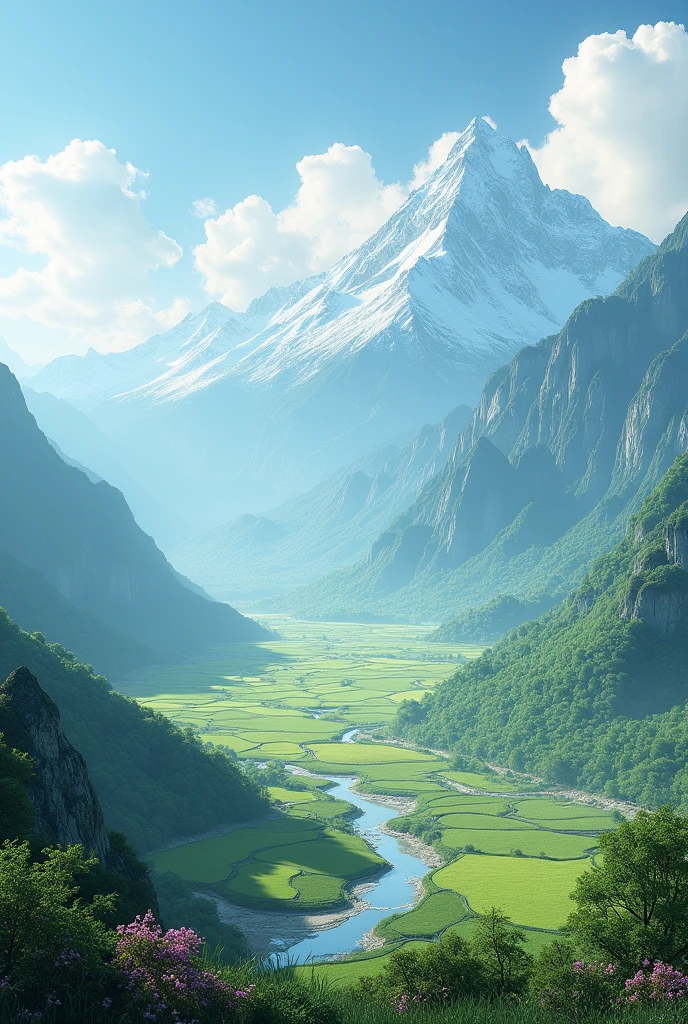 A wide open china