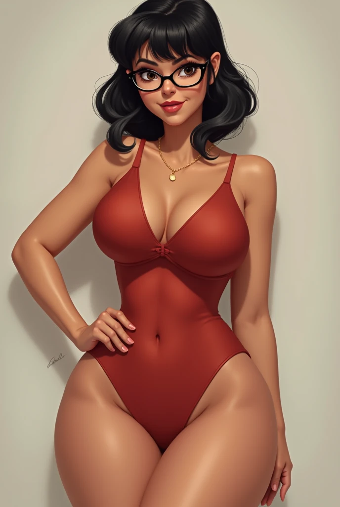 Velma with beautiful breasts and hips