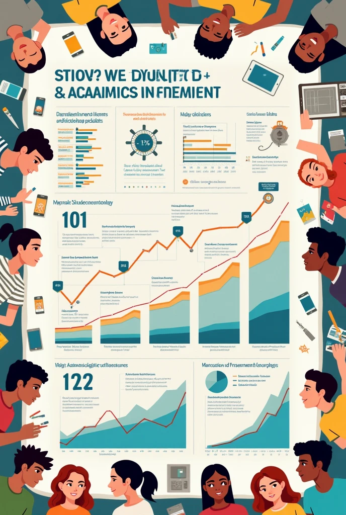 A graph like you think best about how technology affects and benefits academic performance