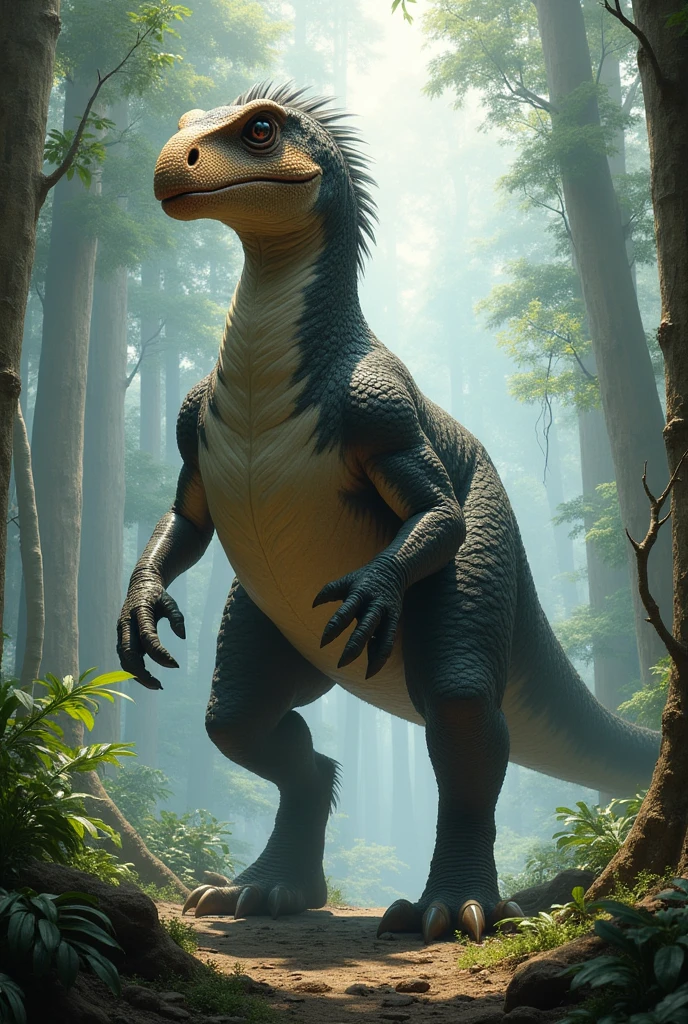 make a short-haired dinosaur that calls itself the king of birds
