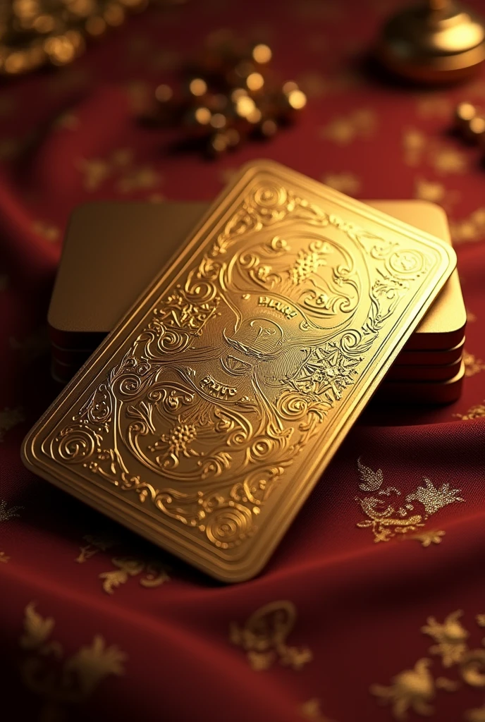 A gold vip membership card for ducks