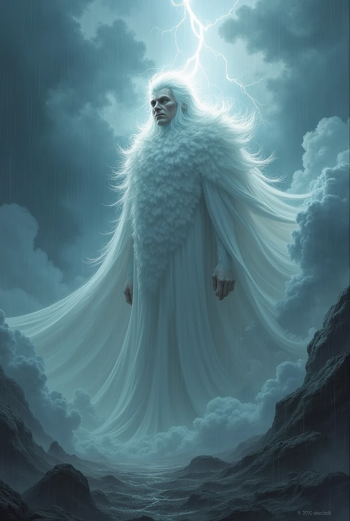 Through the storm, Nimbus cloud discovered that his own courage was stronger than his fear.
