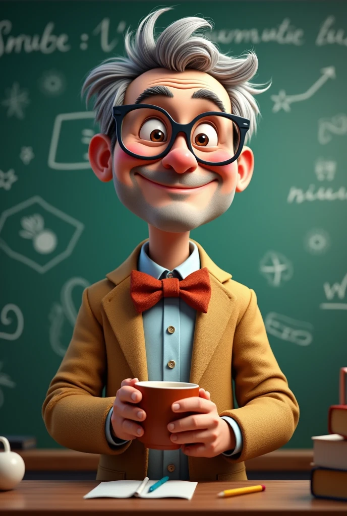 A funny profile picture for my Youtube channel called "Mr Teacher"