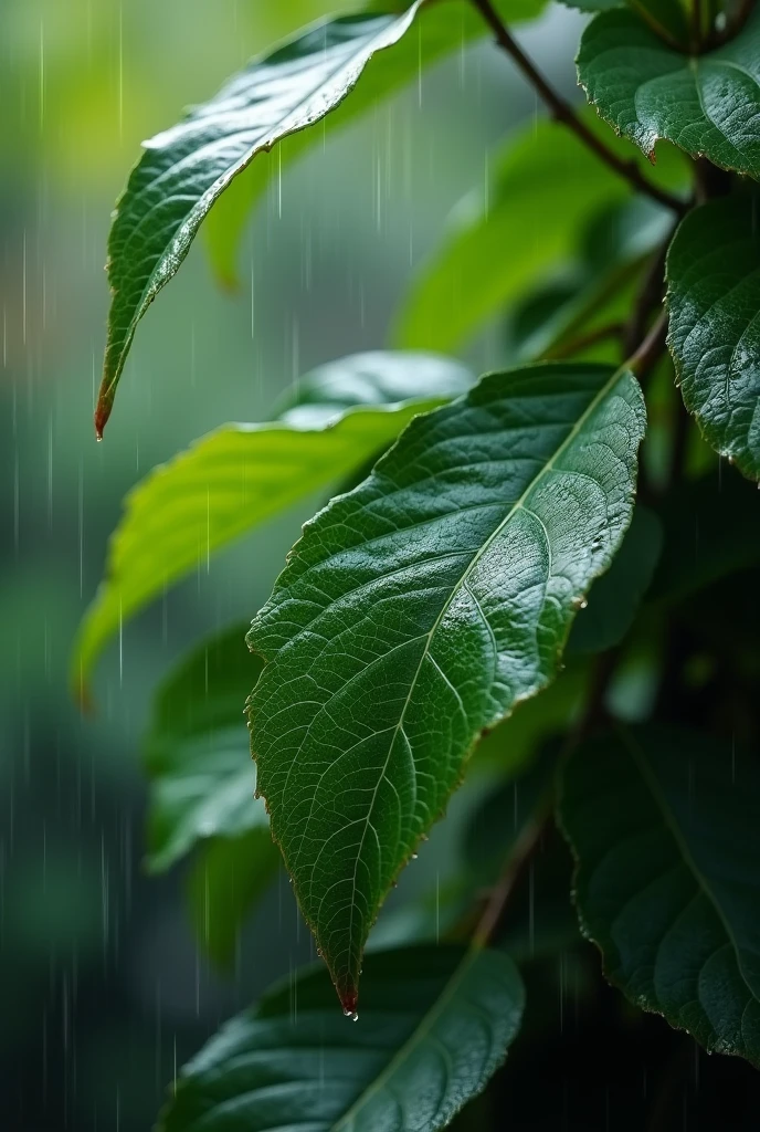 The dance of leaves in the rain is a captivating spectacle. As raindrops fall, they strike the leaves, causing them to quiver and sway. Some leaves might flip over, revealing their undersides, while others might fold in on themselves. The gentle pattering of rain on foliage creates a soothing rhythm, and the interplay of light and shadow as raindrops dance across the leaves adds to the visual beauty. It's a moment of tranquility and wonder, a reminder of the delicate balance between nature and the elements.
Would you like to share a memory or experience of watching leaves move in the rain?