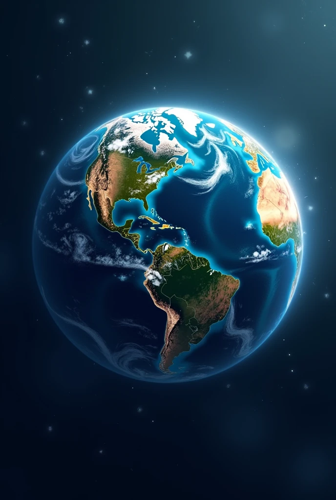 Animated planet earth