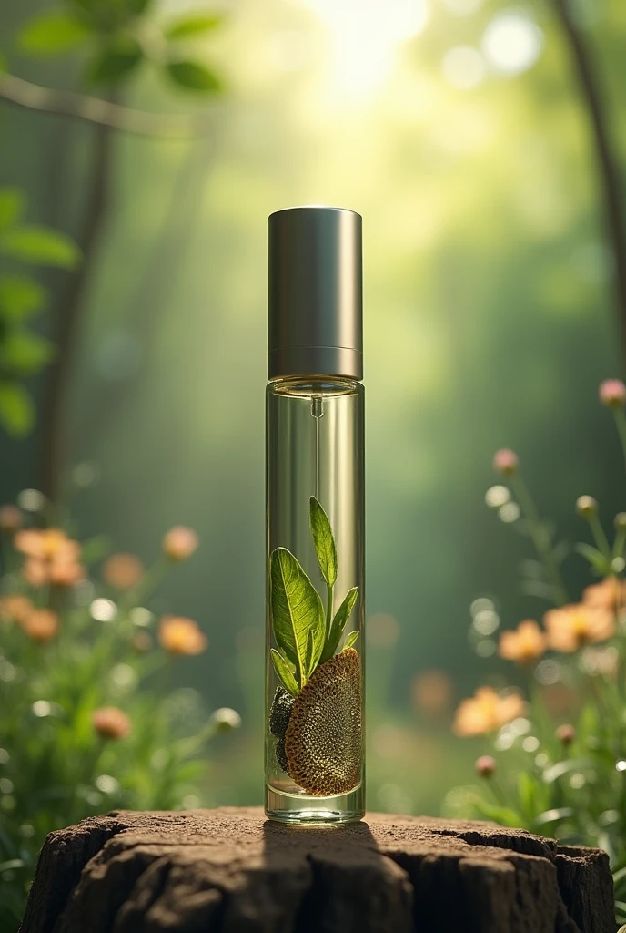 10mL roll on bottle with nature bottom 