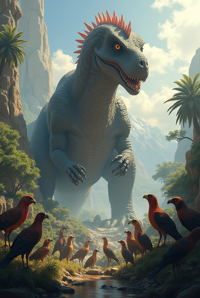 make the dinosaur king of birds