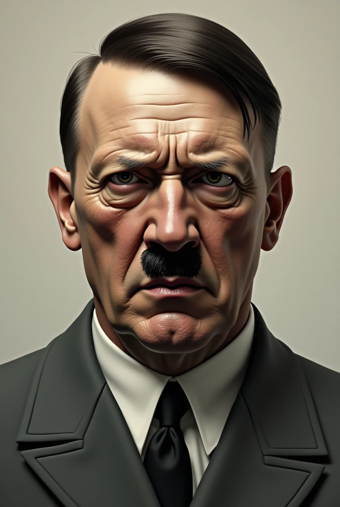 An image of Hitler with different emotions