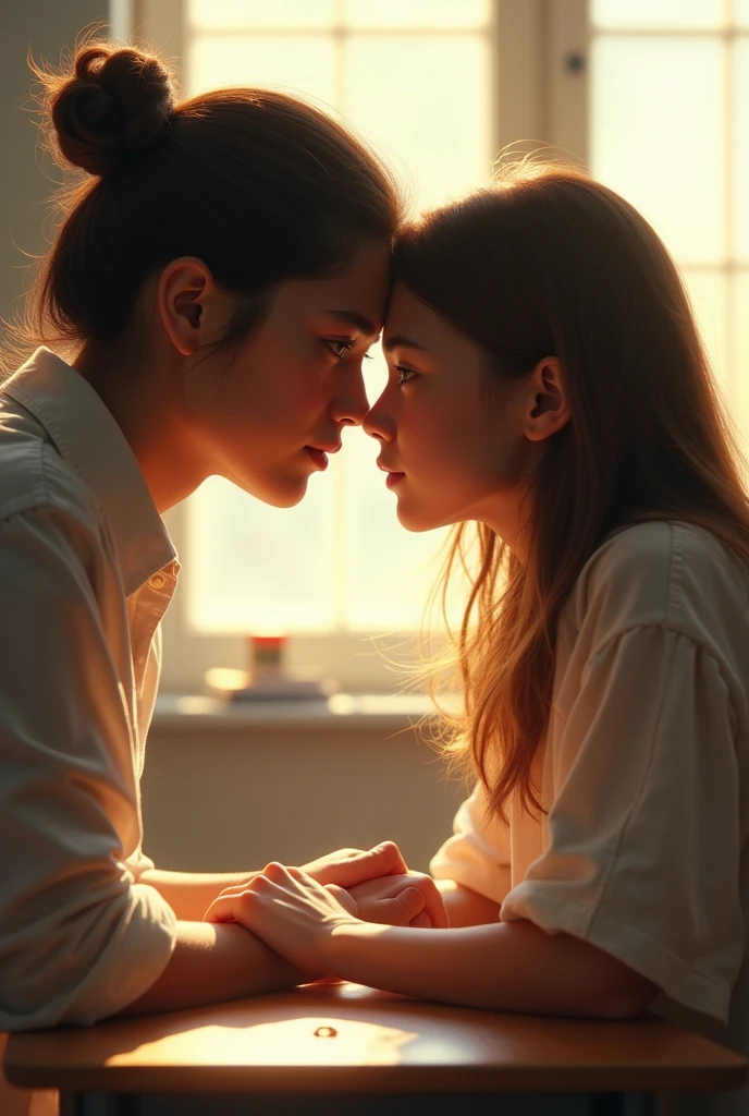 Girl in love with her teacher