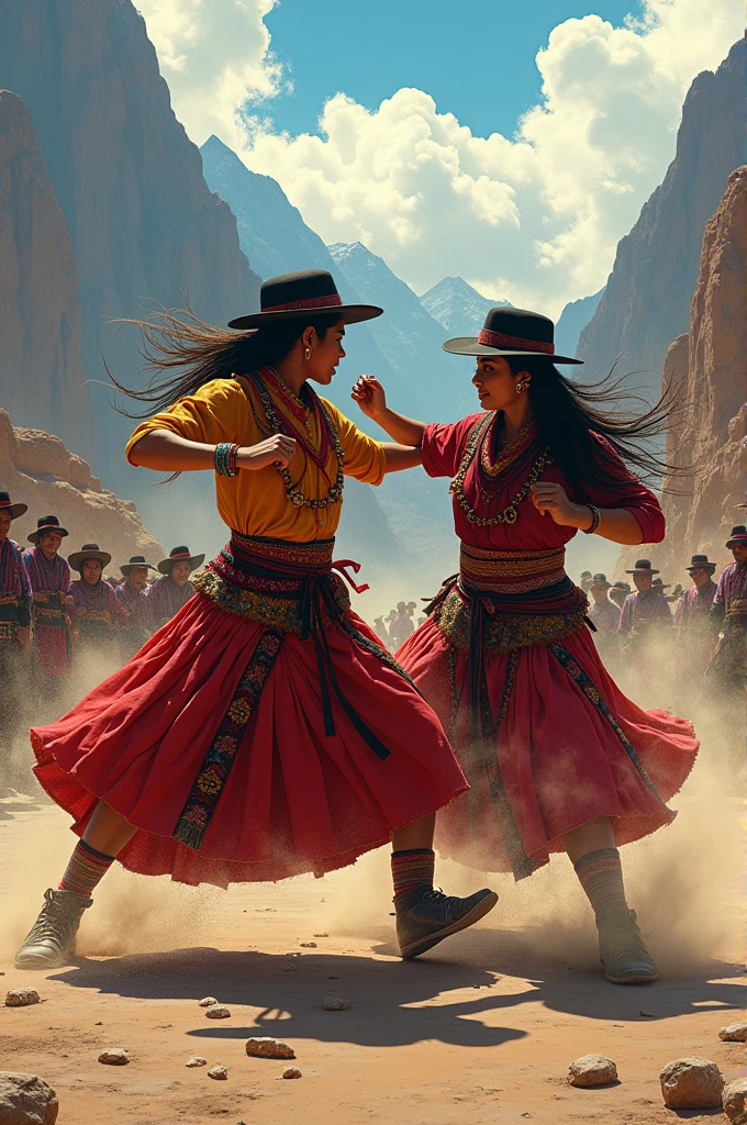 Cholitas fighters