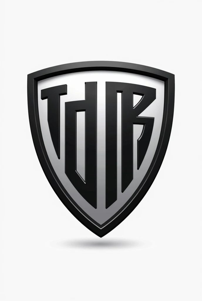 Football club shield with the abbreviations TDMR in black