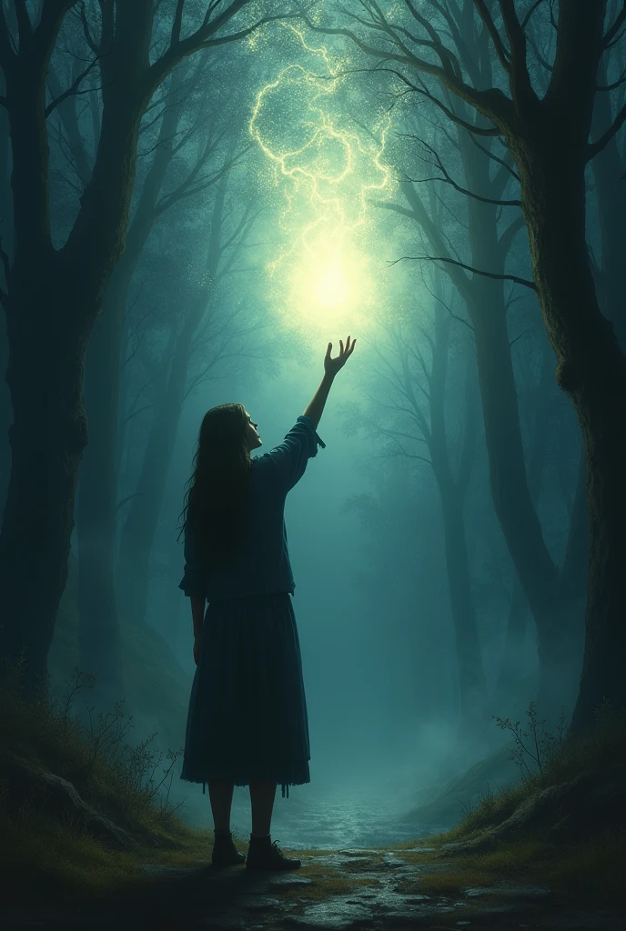 Sometimes to find the light,
First you have to touch the light.