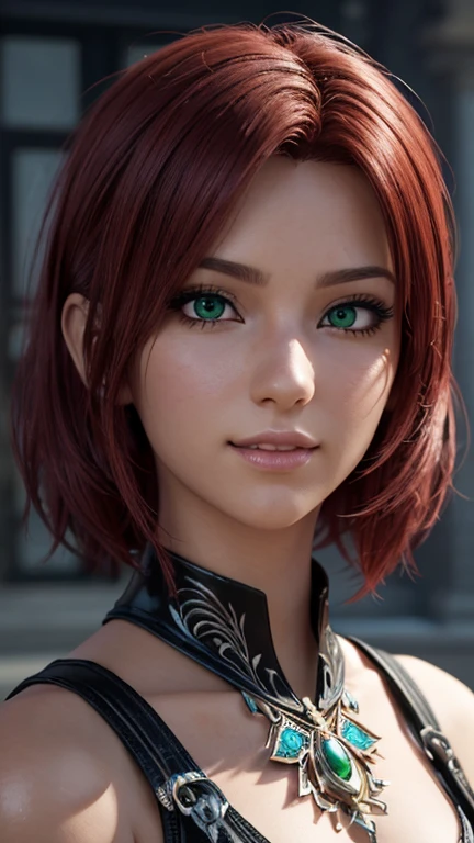 close up girl , Short, Red hair, green eyes, smile, High quality detailed graphics 1.5, Arabian princess, handsome prince of persia, Highly detailed digital art 1.5, Detailed Digital Art 1.5, detailed digital anime art, Arabian beauty, detailed drawing of an anime character, work in Guweiz style, Portrait of a female magician, anime style. (masterpiece, top quality, Best quality, official art, beautiful and aesthetically pleasing:1.2), extremely detailed,(fractal art:1.2),colorful,The most detailed, (dynamic pose), (Many colors:1.4). ((split. skin texture, Shiny skin. elegance. photorealism. unreal engine. 3D model. Ultra high quality textures. high detail. permission 8k))