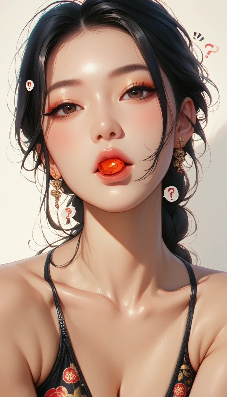 Boobs out、Show pussy、Pussy licking each other、Pussy licking、Asshole、 comes out of the、colorful、watercolor、Black Hair、ponytail、I'm 、Right next door、Earrings、Big Breasts
