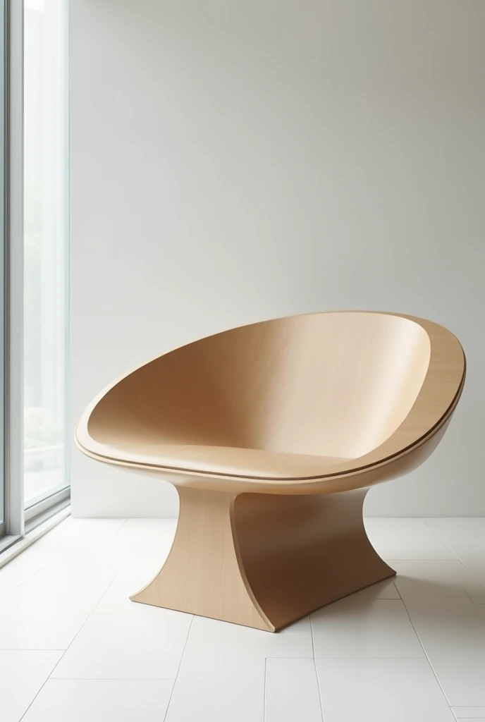 Chair with semicircles