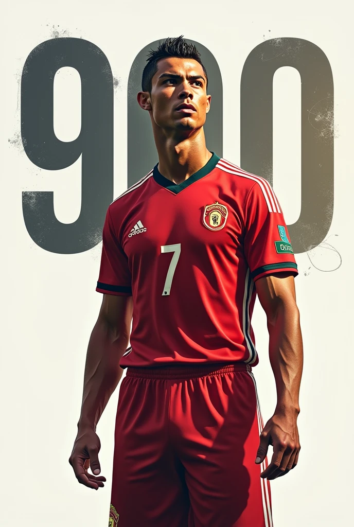 Cristiano Ronaldo, with the title 900 goals, Leave him the number 7