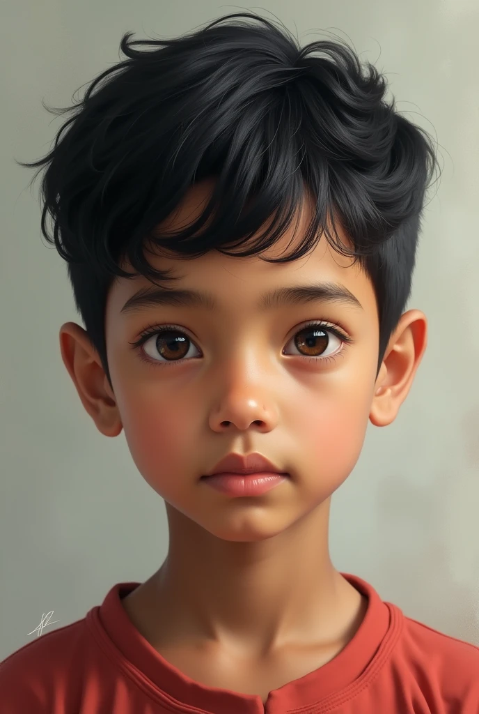 Nepali boy having  light black  hair The side-parted comb-over and eyes and light skin  who looks realistic as possible and human