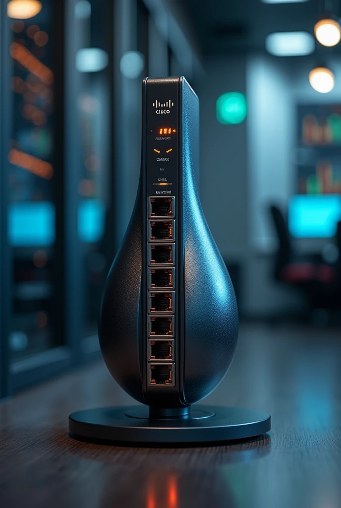A 16-port switch from CISCO in the shape of erect penis