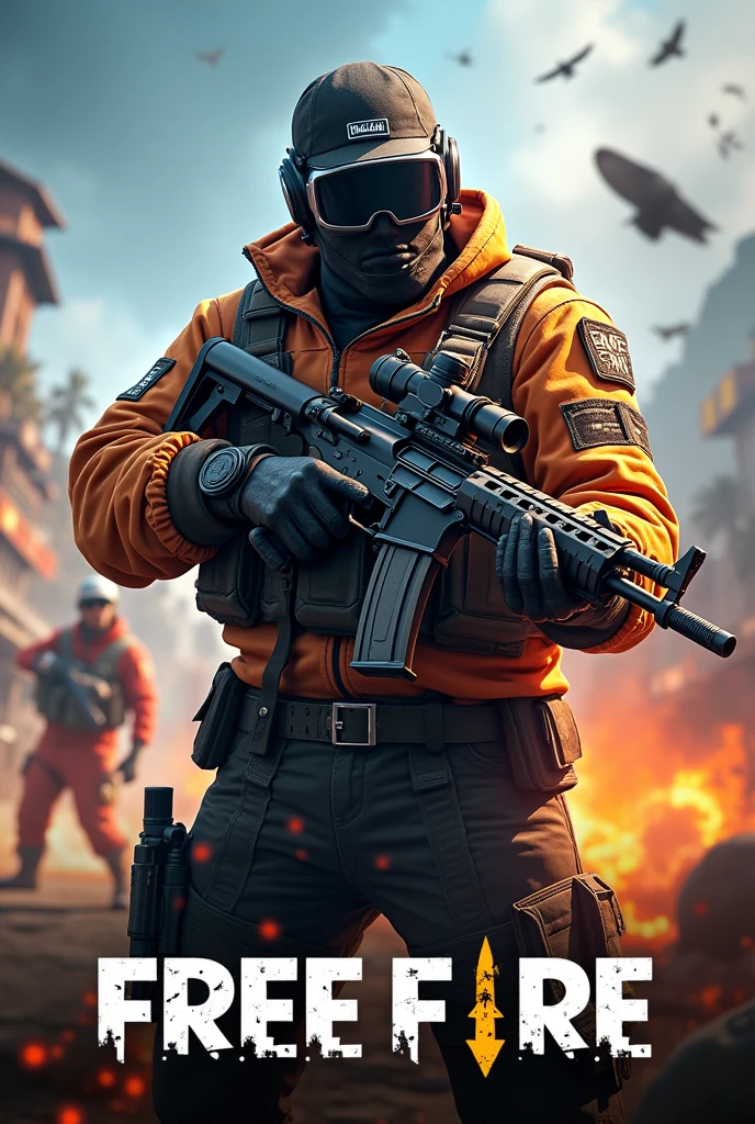 Free fire thumbnail for YouTube landscape