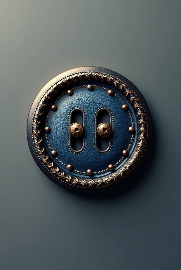 Create a logo with the name capibaribe aviamento With a more detailed clothing button