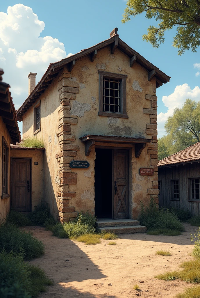 A photo of a lokup jail