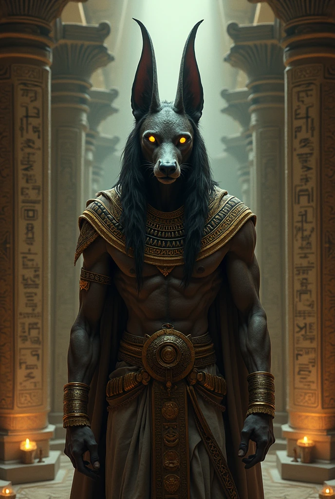 Anubis, God of mummification
