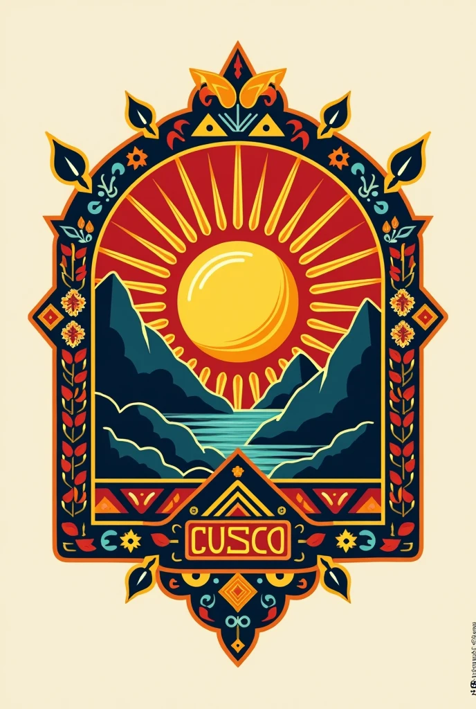 Create a logo  "Cusco flavor"