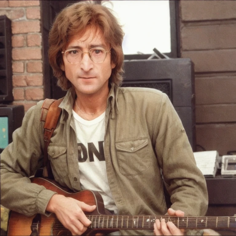 photo of lennon_Playing Fortnite in 1980