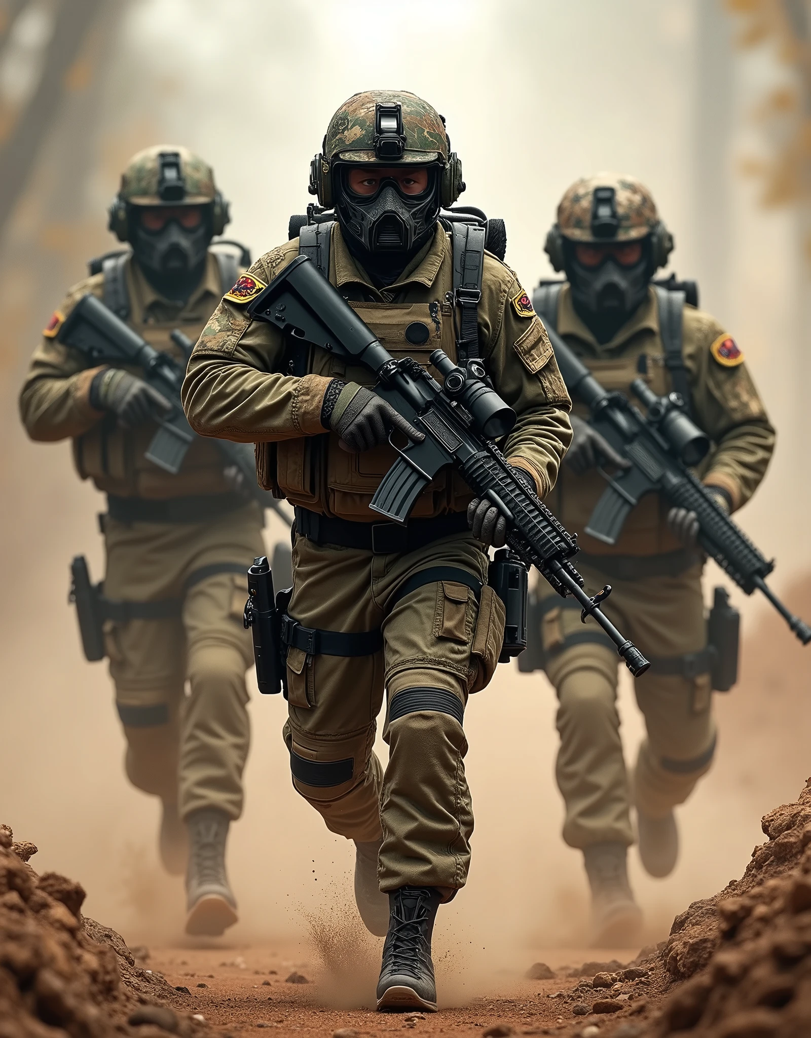 Make an image for a free fire team called HUNTER CC 