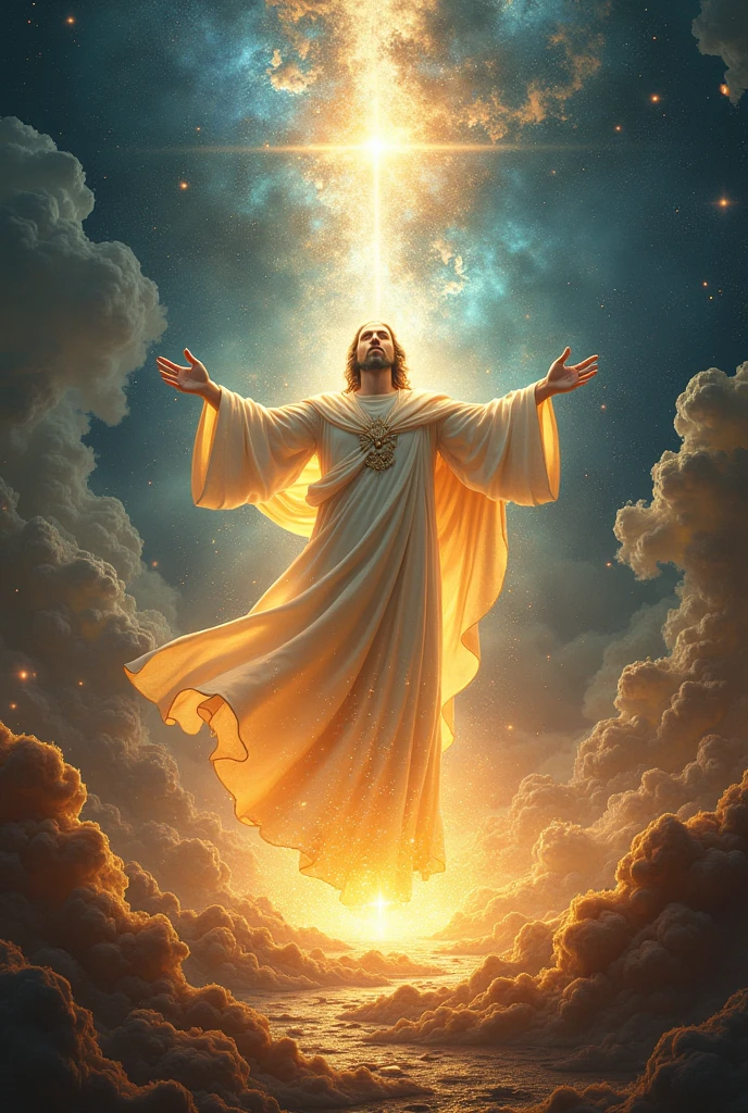 God creating the world