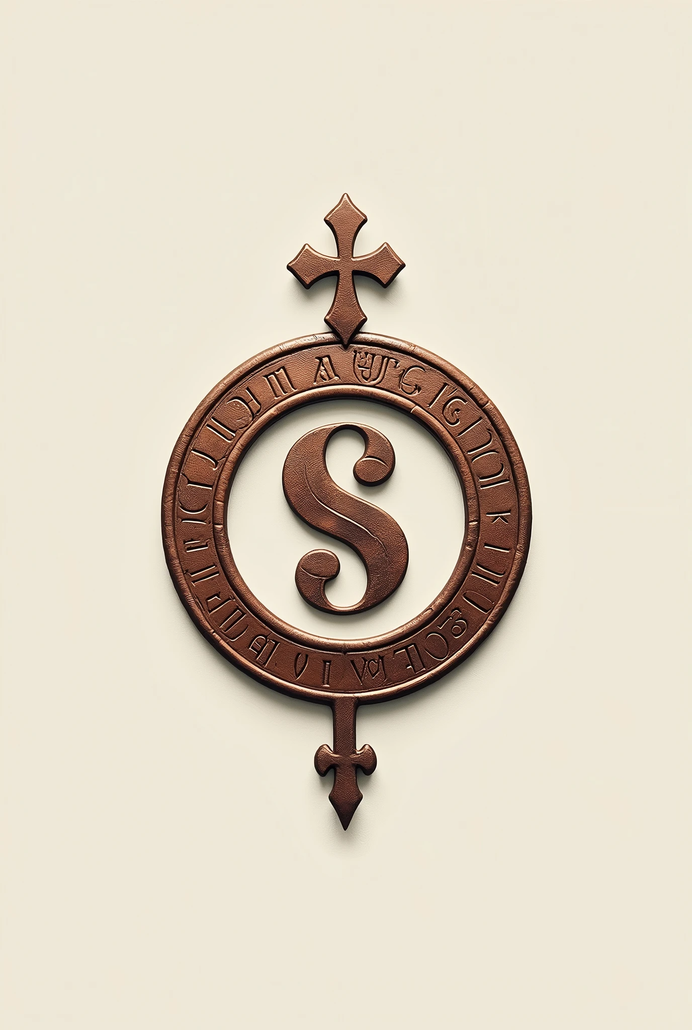 Logo for a brand specializing in the manufacture of leather goods that has runes as elements "Gebo" and "Ansuz"