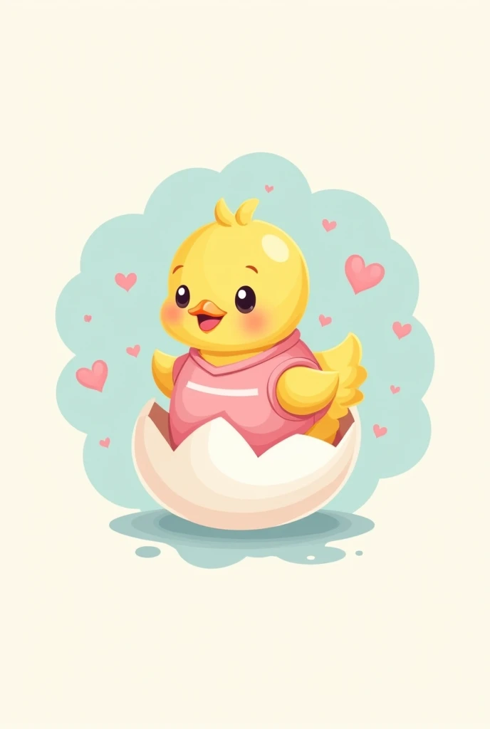 Act as a designer and create some logos for my business.
My color palate is pink describe new born baby girl and blue for baby boy.
The idea is i want to facilitate mothers for their new born baby baby bag ready for going hospital with all baby essentials in it.
The name of my store is happy hatchlingz which indicate newly born baby. stylized illustration of a baby chick hatching from an egg, with a pink or blue onesie inside, depending on the gender. The eggshell could be designed to resemble a hospital bag.