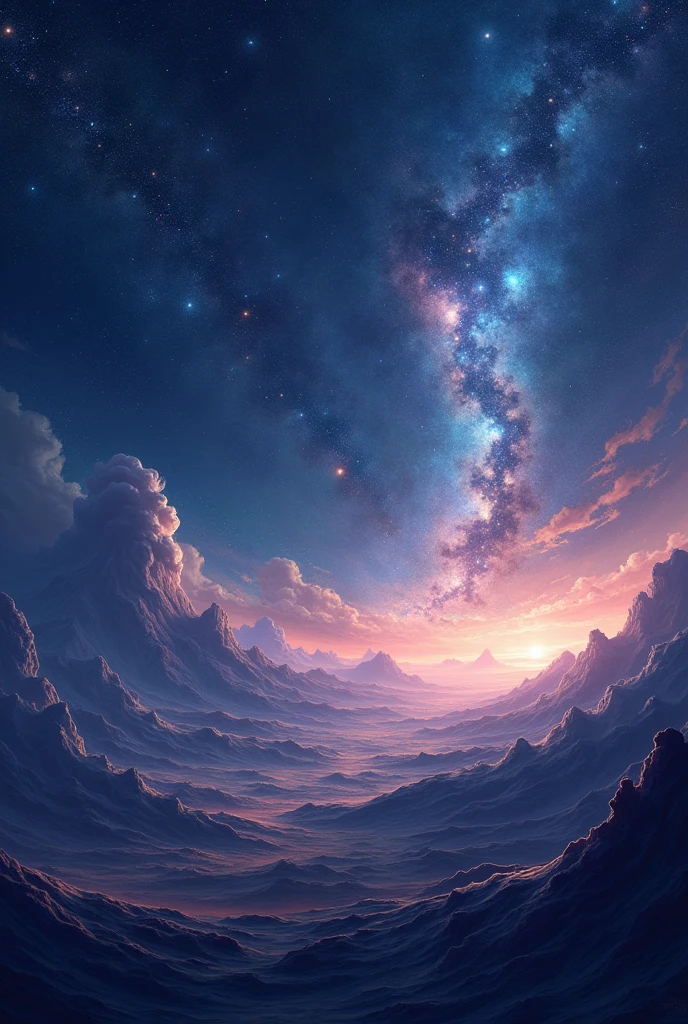 Vacant space illustration with a background  like space