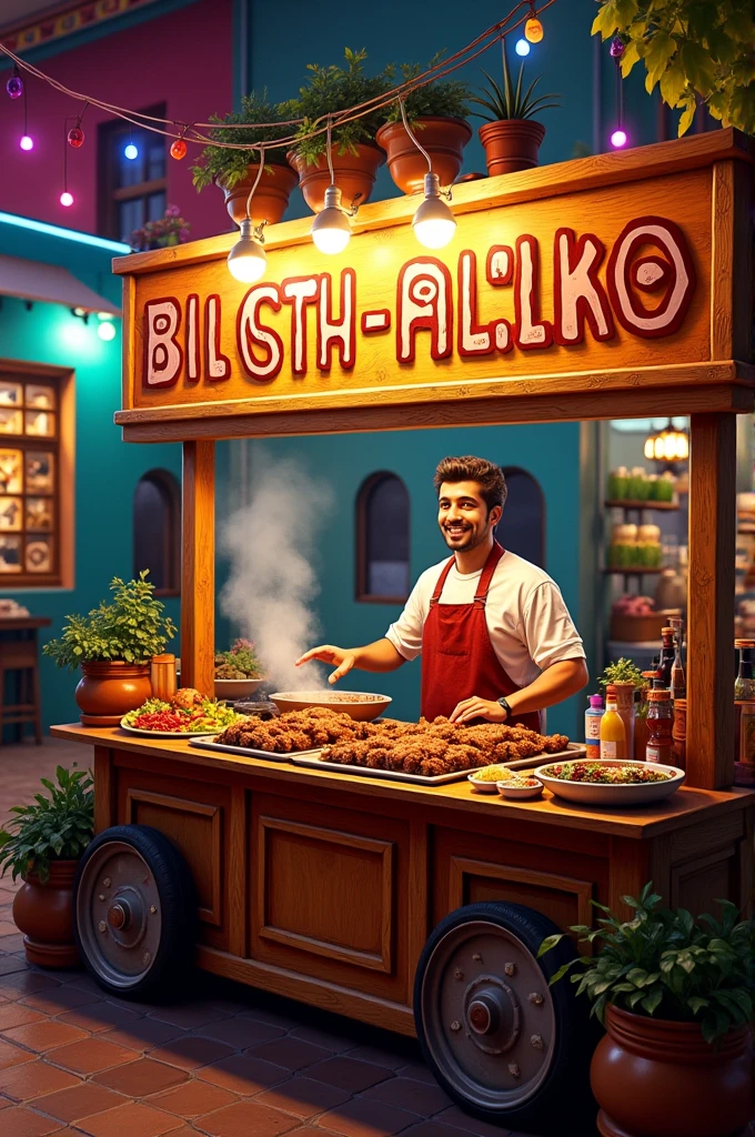 Carnitas stand
