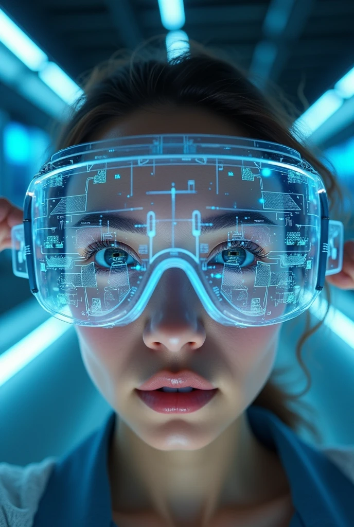 FIRST PERSON VIEW in augmented reality contact lenses