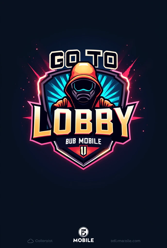 Logo for PUBG mobile eSports organization called 'Go To Lobby'
