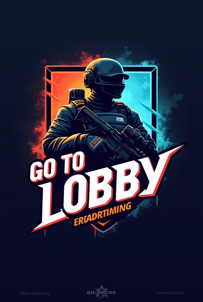 Unique Logo for PUBG mobile eSports organization called 'Go To Lobby'