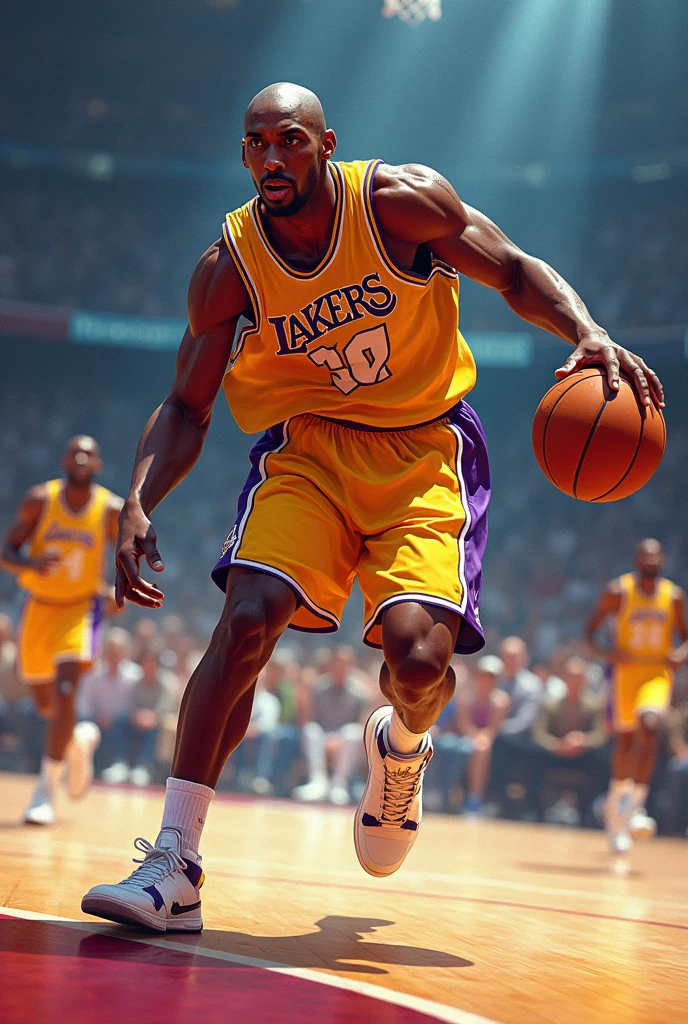 Kobbe Bryant illustration and