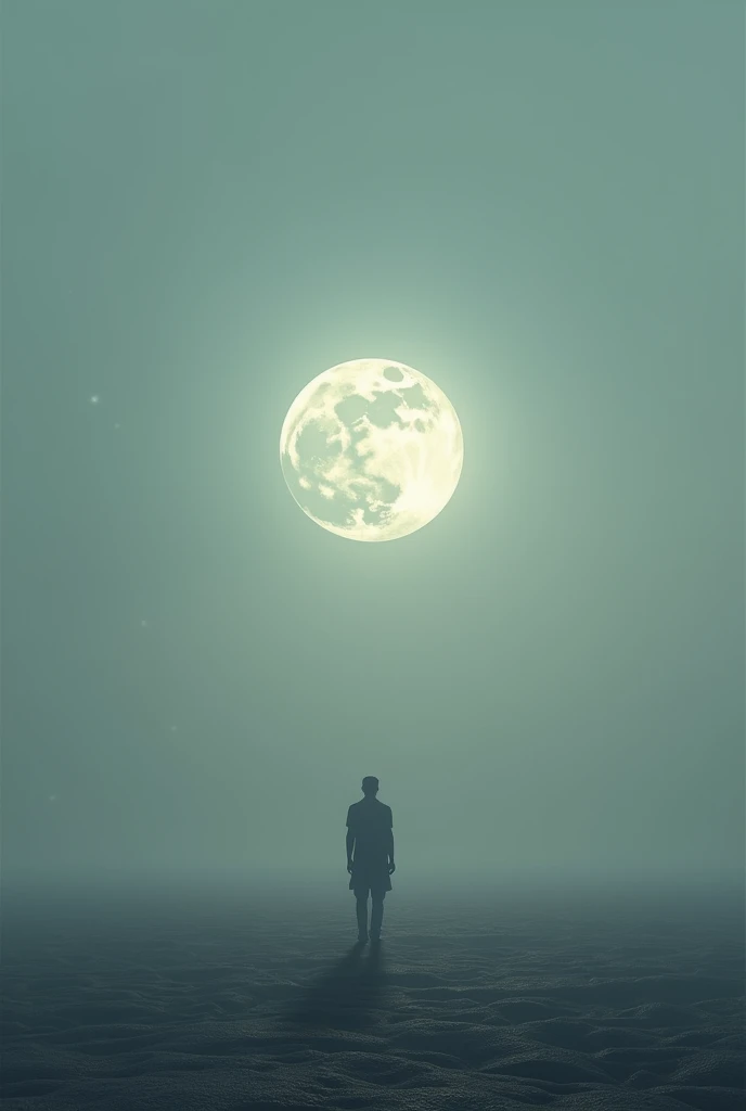 Vacant space réaliste the solitude od the moon