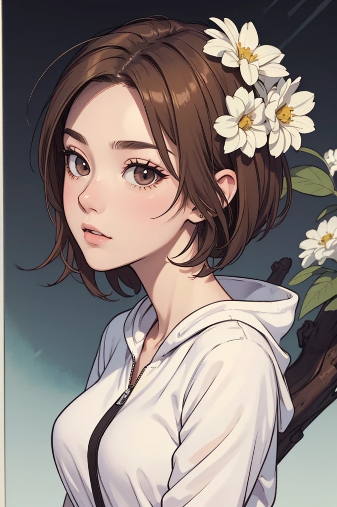 (((masterpiece, best quality, ultra highres, 1 girl, solo, no background))), super detailed skin and face and eyes and finger, beautiful japanese woman, flat breasts:1.5, skinny, light brown hair, very short pixie hair, pixie haircut, cowboy shot, white background, 2D anime, boyish, Various clothes, Various poses, Various expressions, Please draw the entire character within the frame, ensuring that the head, arms and legs are not cut off, with the character positioned centrally, female genitals visible through tight clothing, 