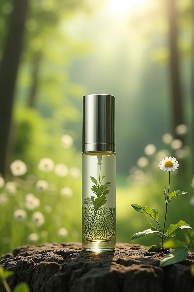 10mL roll on bottle with nature bottom