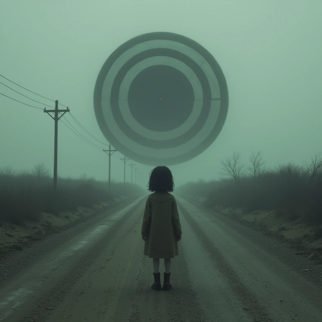 road, girl, Scene being talked about, haunting, Large target