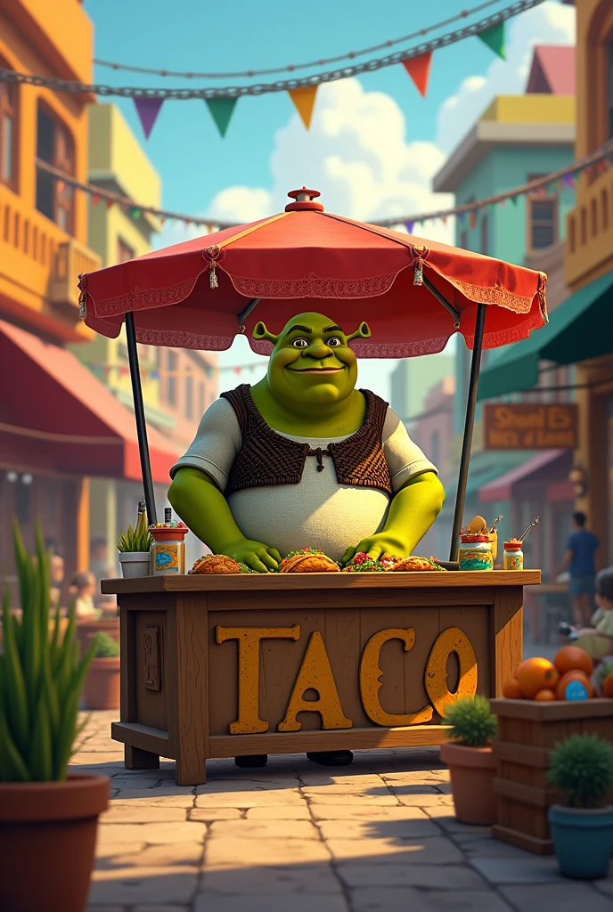 Shrek taquero