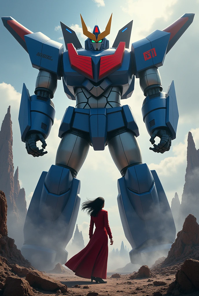 UFO Robot Grendizer fighting against Cristina Kirchner