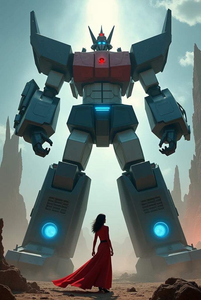 UFO Robot Grendizer fighting against Cristina Kirchner